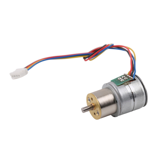 Motor de passo pm de 20 mm de alta precis&atilde;o com caixa de engrenagens circular