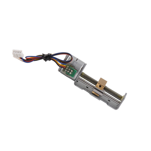 Motore passo-passo lineare con cursore da 20 mm con cursore in ottone con vite M3 e spinta da 1,2 kg